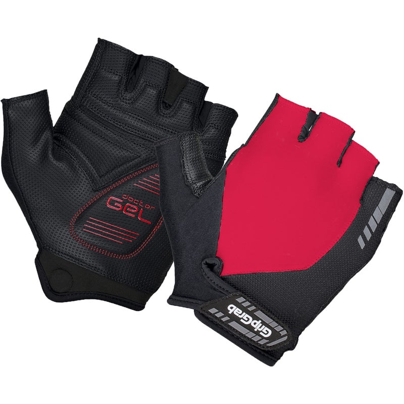 GripGrab ProGel 4mm DoctorGel Padded Short Finger Summer Cycling Gloves Comfortable Cushioned Fingerless Bike Glove - Image 1